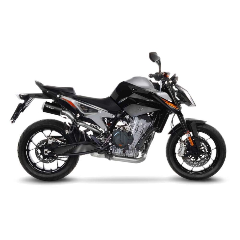 LEOVINCE AUSPUFFSCHALLDAMPFER LV-10 BLACK EDITION KTM 790 DUKE 18-20 EDELSTAHL