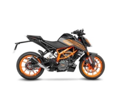 LEOVINCE AUSPUFFSCHALLDAMPFER LV-10 BLACK EDITION KTM DUKE 125 21-23 EDELSTAHL