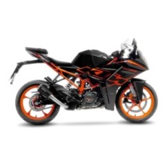 LEOVINCE AUSPUFFSCHALLDAMPFER LV-10 BLACK EDITION KTM RC 125 22-23 EDELSTAHL