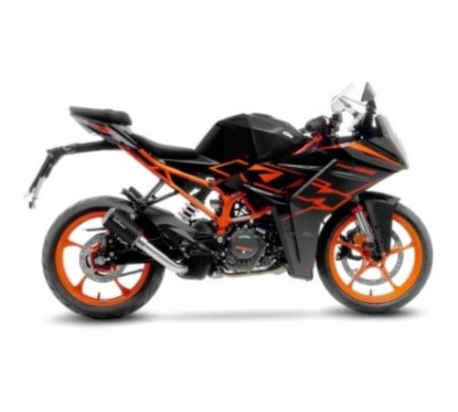 SILENCIEUX D'ECHAPPEMENT LEOVINCE LV-10 BLACK EDITION KTM RC 125 22-23 ACIER INOXYDABLE