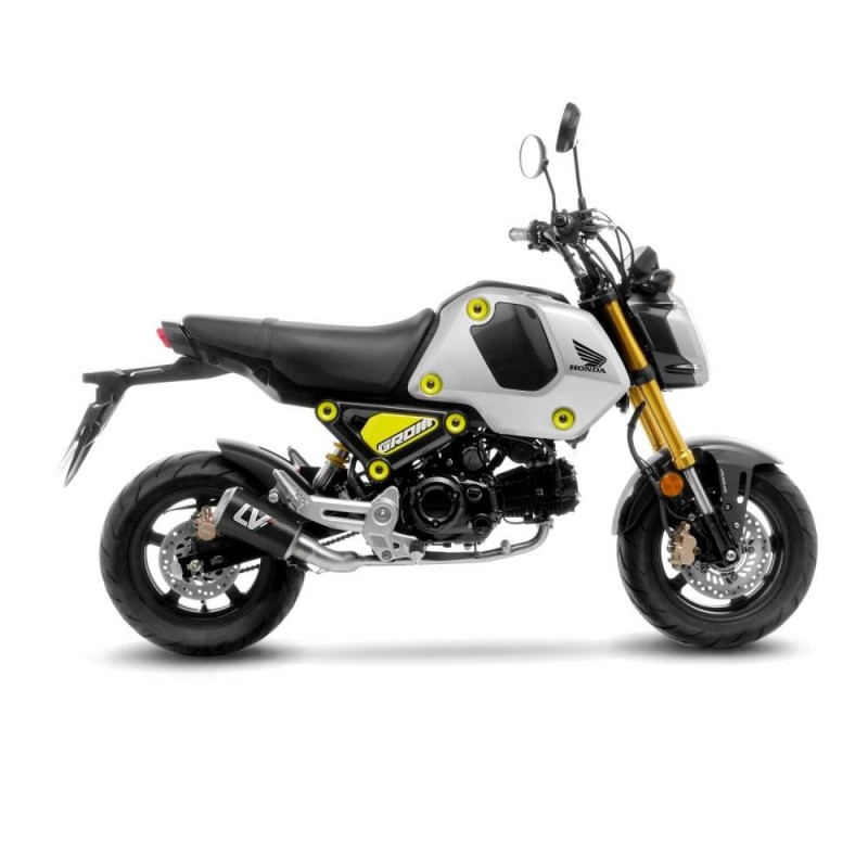 ECHAPPEMENT POT LEOVINCE LV-10 CARBONE FIBRES HONDA MSX125 GROM 22-23 CARBONE-COD.15252CU