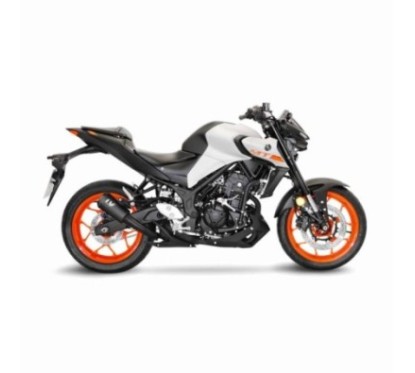 LEOVINCE AUSPUFFSCHALLDAMPFER LV-10 VOLL SCHWARZ YAMAHA MT-03 2020 EDELSTAHL