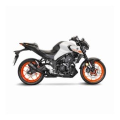 SILENCIADOR DE ESCAPE LEOVINCE LV-10 FULL NEGRO YAMAHA MT-03 2020 ACERO INOXIDABLE