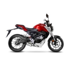 LEOVINCE TERMINALE SCARICO LV-10 HONDA CB125 R NEO SPORTS CAFE 18-20 ACCIAIO INOX