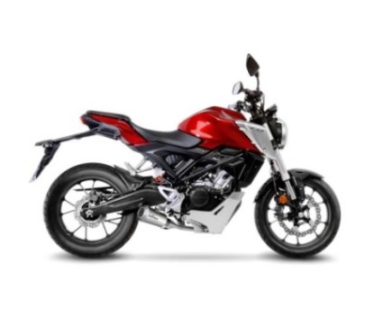 LEOVINCE TERMINALE SCARICO LV-10 HONDA CB125 R NEO SPORTS CAFE 18-20 ACCIAIO INOX