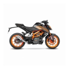 LEOVINCE TERMINALE SCARICO LV-10 KTM DUKE 125 21-23 ACCIAIO INOX