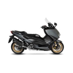 LEOVINCE AUSPUFFSCHALLDAMPFER LV-12 BLACK EDITION YAMAHA T-MAX 560 20-21 EDELSTAHL