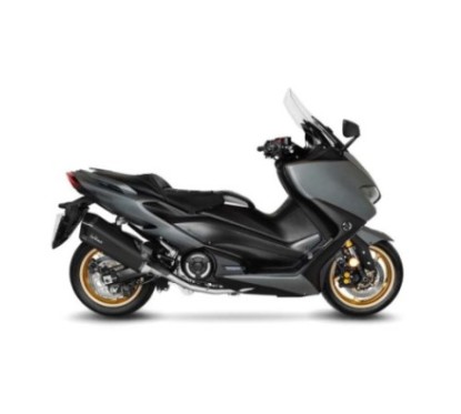 LEOVINCE AUSPUFFSCHALLDAMPFER LV-12 BLACK EDITION YAMAHA T-MAX 560 20-21 EDELSTAHL