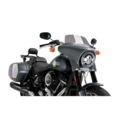 PUIG HIGH-ROAD SPORT WINSCHILD HARLEY DAVIDSON SOFTAIL SPORT GLIDE FLSB 18-21 DUNKEL GETONT