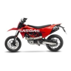 ESCAPE LEOVINCE NEGRO GAS GAS SM 700 22-24 ACERO INOXIDABLE