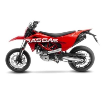 ESCAPE LEOVINCE NEGRO GAS GAS SM 700 22-24 ACERO INOXIDABLE