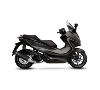 LEOVINCE SCHWARZER AUSPUFFSCHALLDAMPFER HONDA FORZA 125 21-24 EDELSTAHL