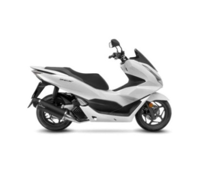 SILENCIADOR DE ESCAPE LEOVINCE NEGRO HONDA PCX 125 21-24 ACERO INOXIDABLE