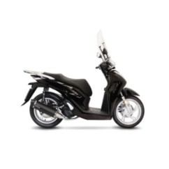 LEOVINCE TERMINALE SCARICO NERO HONDA SH 150i 21-23 ACCIAIO INOX