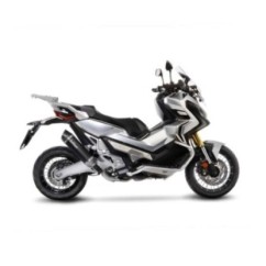 LEOVINCE TERMINALE SCARICO NERO HONDA X-ADV 17-20 ACCIAIO INOX