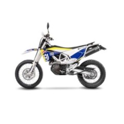 LEOVINCE TERMINALE SCARICO NERO HUSQVARNA 701 ENDURO 17-20 ACCIAIO INOX