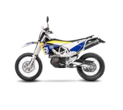 LEOVINCE SCHWARZER AUSPUFFSCHALLDAMPFER HUSQVARNA 701 ENDURO 17-20 EDELSTAHL