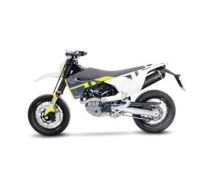 LEOVINCE SCHWARZER AUSPUFFSCHALLDAMPFER HUSQVARNA 701 SUPERMOTO 21-24 EDELSTAHL