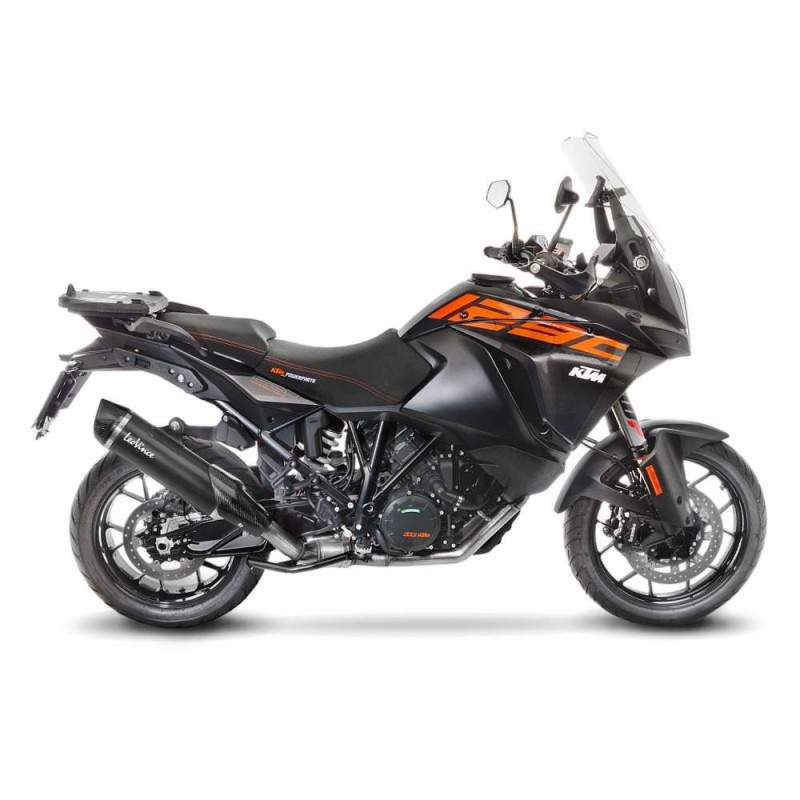 SILENCIADOR DE ESCAPE LEOVINCE NEGRO KTM 1290 SUPER ADVENTURE R S 17-20 ACERO INOXIDABLE