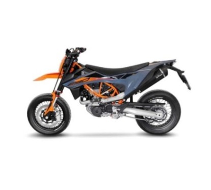 LEOVINCE SCHWARZER AUSPUFFSCHALLDAMPFER KTM 690 ENDURO R 19-24 EDELSTAHL