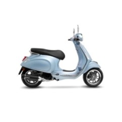 LEOVINCE TERMINALE SCARICO NERO PIAGGIO VESPA PRIMAVERA 125 3V 21-23 ACCIAIO INOX