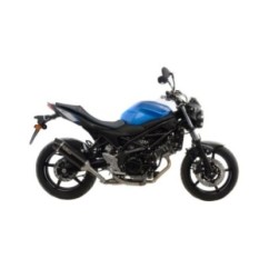 LEOVINCE SCHWARZER AUSPUFFSCHALLDAMPFER SUZUKI SV 650 16-24 EDELSTAHL