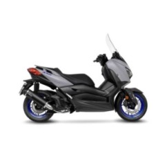 LEOVINCE TERMINALE SCARICO NERO YAMAHA X-MAX 125 2023 ACCIAIO INOX