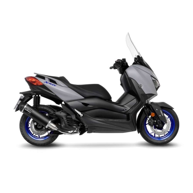 LEOVINCE TERMINALE SCARICO NERO YAMAHA X-MAX 125 2023 ACCIAIO INOX