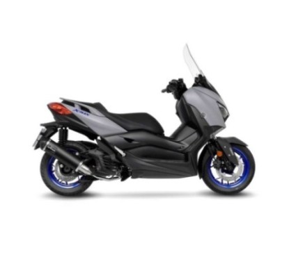 LEOVINCE TERMINALE SCARICO NERO YAMAHA X-MAX 125 2023 ACCIAIO INOX