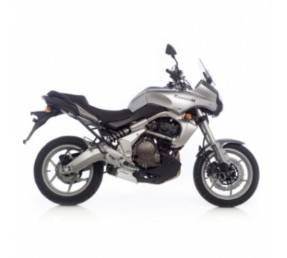 SILENCIADOR DE ESCAPE LEOVINCE BAJOS KAWASAKI VERSYS 650 07-08 ACERO INOXIDABLE