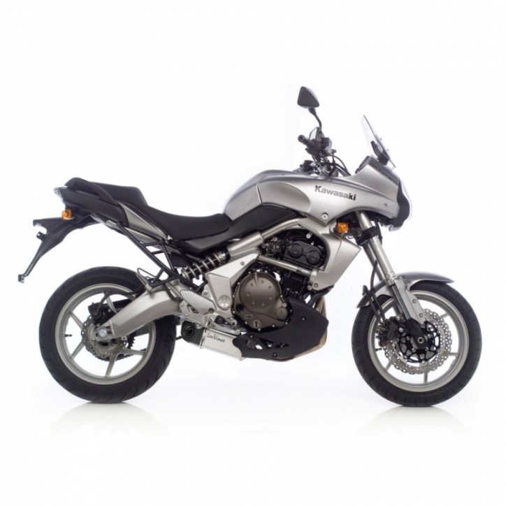 SILENCIEUX D'ECHAPPEMENT SOUS-CASSE LEOVINCE POUR KAWASAKI VERSYS 650 09-14 INOX-COD.8242U