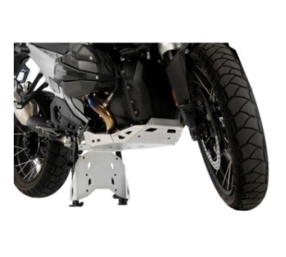 PUIG ESTENSIONE PROTEZIONE MOTORE PER CAVALLETTO CENTRALE BMW R1300 GS TRIPLE BLACK 23-24 SILVER