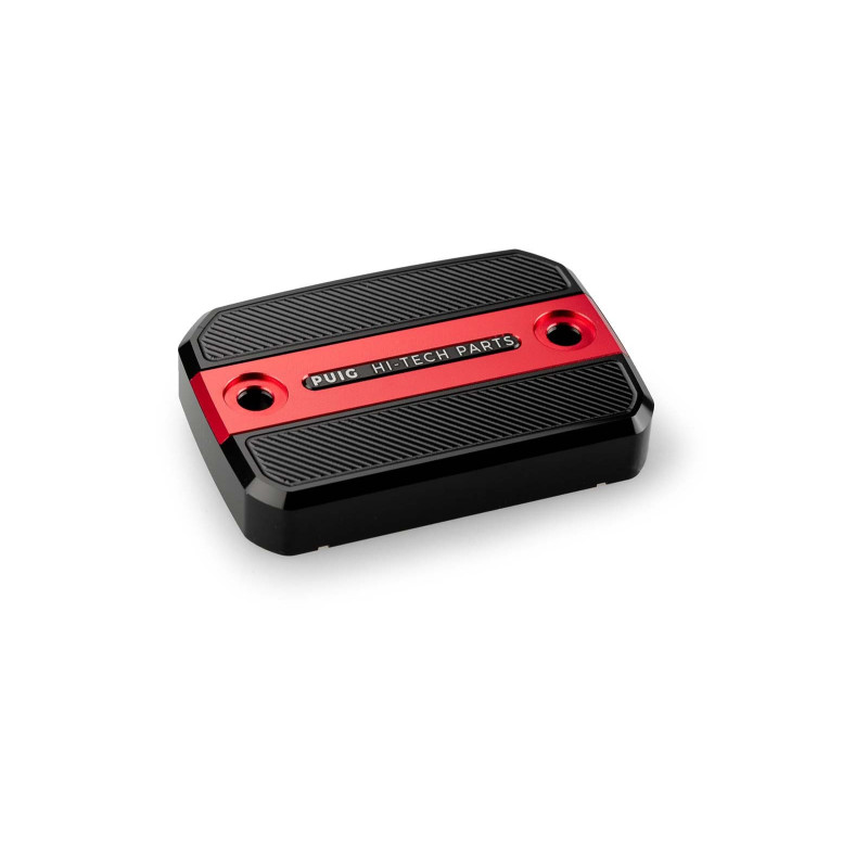 Bouchon de reservoir de liquide de frein avant Puig pour Ducati Scrambler Full Throttle 23/24 rouge