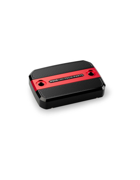 Tapon deposito liquido freno delantero Puig para Ducati Scrambler Full Throttle 23 24 rojo