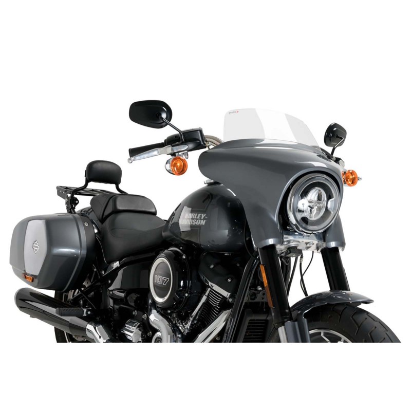 PUIG CARENABRIS HIGH-ROAD SPORT HARLEY DAVIDSON SOFTAIL SPORT GLIDE FLSB 18-21 TRANSPARENTE