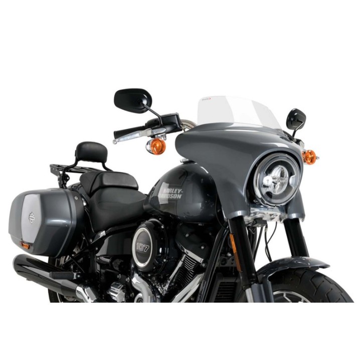 PUIG CARENABRIS HIGH-ROAD SPORT PARA HARLEY D. SOFTAIL SPORT GLIDE FLSB 18-21 TRANSPARENTE