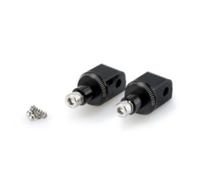 ADAPTADORES PUIG POGG ACCESORIOS PASAJERO KTM 390 DUKE 2024 NEGRO