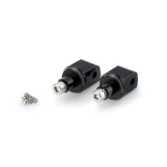 PUIG POGG-ADAPTER HUSQVARNA VITPILEN 125 2024 SCHWARZE PASSAGIERBEFESTIGUNGEN