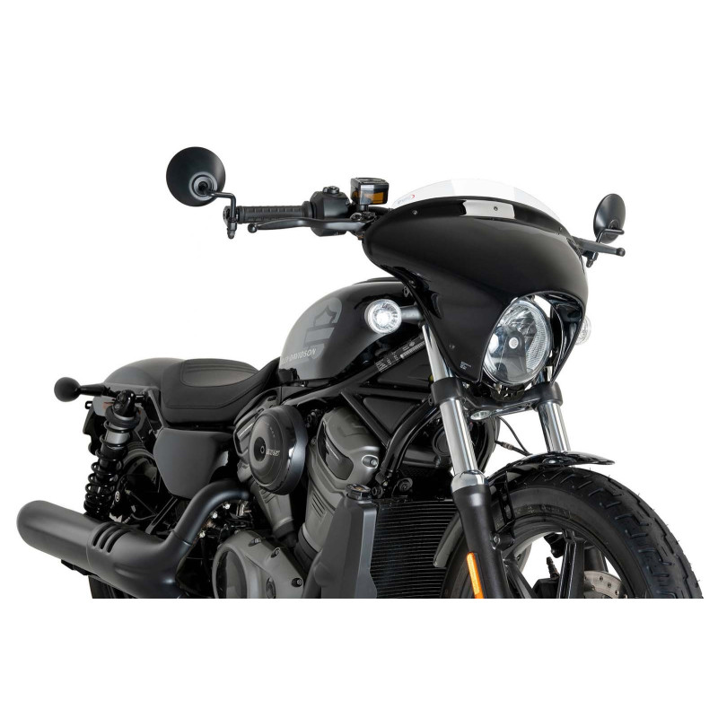 Bulle sport Puig Batwing SML pour Harley D-Nightster 975 Special 23/24 transparente