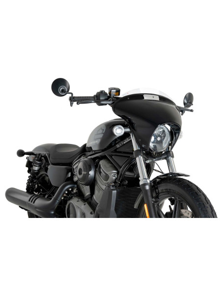 Bulle sport Puig Batwing SML pour Harley D-Nightster 975 Special 23/24 transparente