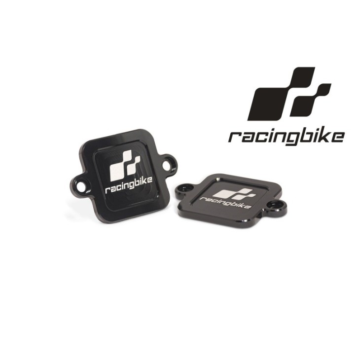 RACINGBIKE PAR DE TAPAS SISTEMA PARA YAMAHA YZF-R6 17-20 NEGRO