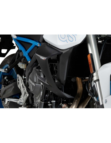 Becquet lateral Puig Downforce Naked pour Suzuki GSX 8S 2023/25, noir mat