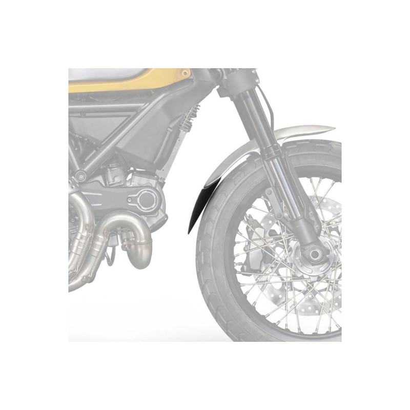 Extension de guardabarros delantero Puig para Ducati Scrambler Classic 15-18 negro mate