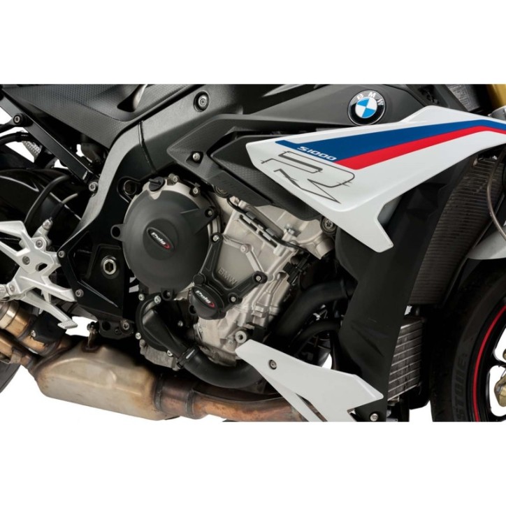 PUIG PROTEZIONE CARTER MOTORE TRACK PER CAMPIONATO PER BMW S1000R 17-20 NERO