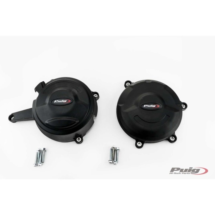 PUIG PROTEZIONE CARTER MOTORE TRACK PER CAMPIONATO PER DUCATI 1199 PANIGALE 12-14 NERO