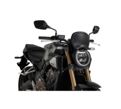 CARENADO DELANTERO PUIG HONDA CB650R NEO SPORTS CAFE ECLUTCH 2024 NEGRO MATE