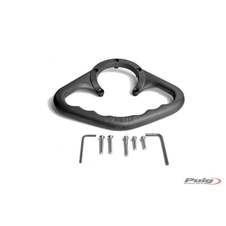 PUIG ASA PASAJERO PARA APRILIA RSV4 09-14 NEGRO