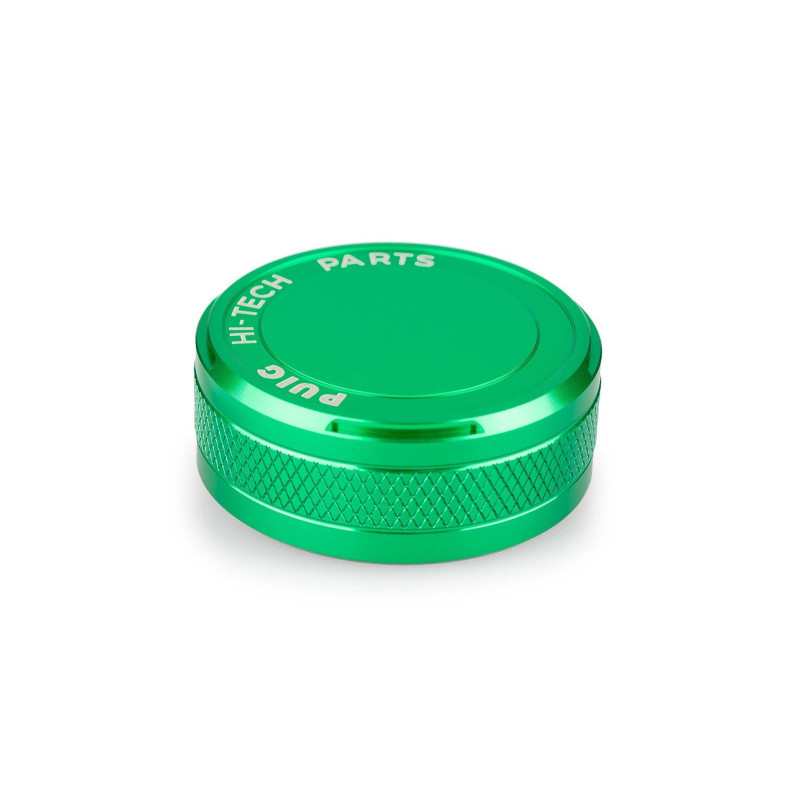 Tapon deposito liquido freno trasero Puig para Yamaha FZ8 11 16 verde