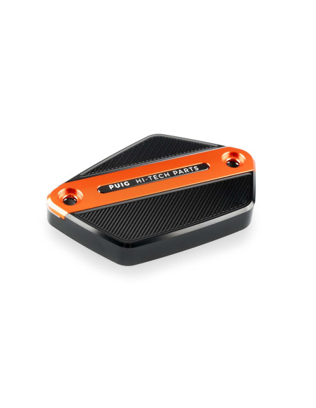 Bouchon de reservoir de liquide de frein avant Puig pour KTM Duke 125 2024 orange