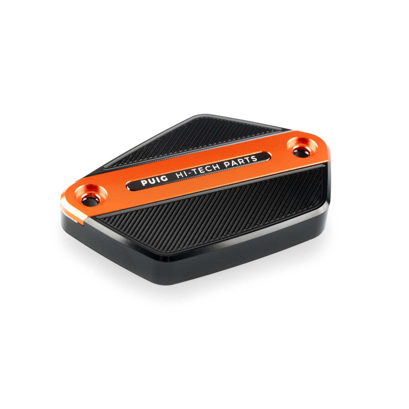 Tapon deposito liquido freno delantero Puig para KTM Duke 390 2024 naranja